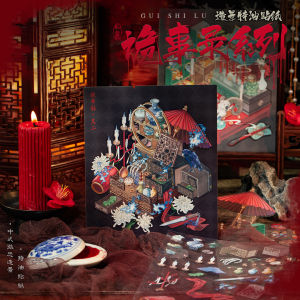 Đồ Trang Trí Giấy Dán Tường Kiểu Trung Quốc Micro Fear Scene Sticker Pet Special Oil Niche Sticker Mua Sắm Trực Tuyến Tại Yu Xian