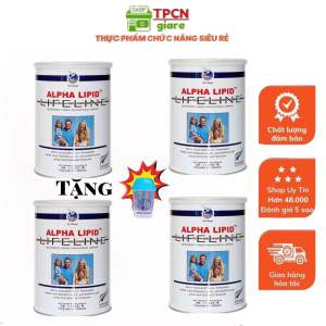 [Combo 4 lonTặng4Ly Lắc]Sữa non alpha lipid 450g nhập khẩu New Zealand Chính hãng