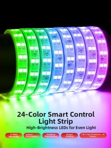 jiuxin lighting | RGB Color Changing Ultra Bright Smart Control Waterproof LED Strip