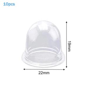 EELHOE | [NM]10Pcs 19mm/22mm Grass Cutter Primer Bulb For 2/4 Stroke Grass Cutter Fuel Pump Carburetor Parts[NM]