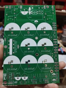pcb psu 8 Elco + softstart dobel layer psu class ab