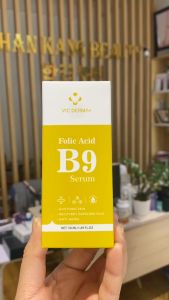 Serum Dưỡng ấm Phục hồi làm khoẻ da Vic Derma + Folic Acid B9 50ml date mới