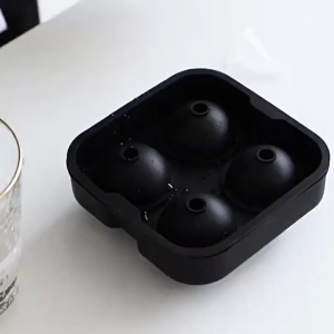 Vixplorn Silicone Ice Cube Molder with Lid Can Be Reused Whiskey Ice Mold Ball Homemade Ice Cube Tool