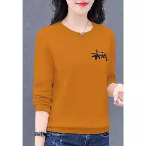 Kaos Lengan Panjang Wanita Motif Tussy | Kaos Wanita Trendy