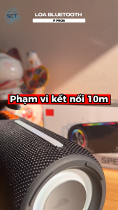 ( SHIP HỎA TỐC ) P Pro 6 Loa Bluetooth Nghe Nhạc Không Dây Thiết Kế Nhỏ Gọn  Âm Thanh Chất Lượng Cao Đèn Led Theo Nhạc - Bảo hành Lỗi 1 Đổi 1