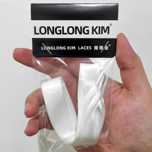 Longlongkim Fit Samba Samba Lace Silk German Training Shoes Board Shoes Gray DIY Silks and Satins Ribbon