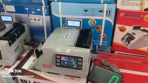 Máy đếm tiền hoshico 6868tổng tiền nhiều mệnh giákiểm tra tiền siêu giả new 2023 cn nhật bản