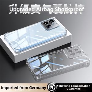 imobile | Transparent Silica Gel Case for Xiaomi 17Max Shockproof Full Protection