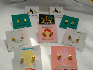 14K Thailand Gold Plated Stud Earrings | Non-Tarnish Fashion Jewelry Set for Women | Elegant Lightweight & Hypoallergenic | Everyday & Gift-Ready