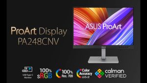 Màn hình Asus ProArt PA248CNV 24.1 inch WUXGA IPS USB-C RJ45 Chuyên đồ họa - Hàng Chính Hãng