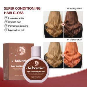 ibcccndc | Super Conditioning Hair Gloss Hydrating Semi-Permanent Long-lasting Color Hair Glaze Gloss Deep Nourishing & Repair Damaged Hair