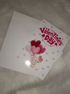 Valentine Card for Teachers with envelope