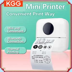 HD Mini Printer Portable Thermal Printer Mini Bluetooth Wireless Photo Pocket Makeid Inkless Multi-funtion Sticker Label Makers