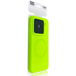 Candy Silicone For Magsafe Case For Xiaomi 15 15S 14 13 Pro 14Pro 15Pro Magnetic Wireless Charge Soft Bumper Fluorescence Cover