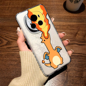Pokemon Dragonite Silicone Phone Case for Honor Magic8/7 pro Soft Shell Transparent Water Arrow Turtle Full Cover Lens Protection