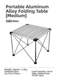 The Primitive | Folding Portable Egg Roll Camping Table and Chair Set