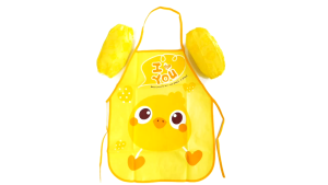 < Arm Sleeves > Kids Apron Art Painting Cute Waterproof Multipurpose Cooking Art Cleaning Nylon 儿童画画可爱围裙