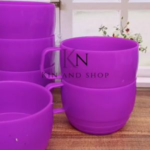 6 pcs cangkir bulat ecpreso plastik dop superware super tebal tahan panas