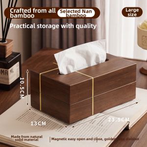QIMUDAO | Luxurious Mid-Century Decorative Tissue Box