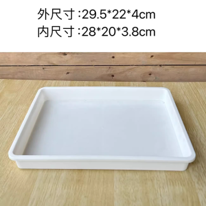 Mini Pot Thích Hợp Mút Cỡ Thỏa Mãn Nhỏ Dày Plastik Thấm Nước Đế Bát Đĩa Nhỏ Đất Sét Trồng Cỏ Trồng Cỏ Đất Sét