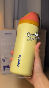 Owala 16oz Kids FreeSip Insulated Stainless Steel Water Bottle - BPA-Free Sports Tumbler with Straw Leak-Proof Flip Lid