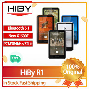 Original HiBy R1 HiFi Audio Music Player MP3 USB DAC WiFi Bluetooth 5.1 DSD256 PCM384kHz/32bit X1600E CS43131 MSEB Web Radio 3.5mm Output