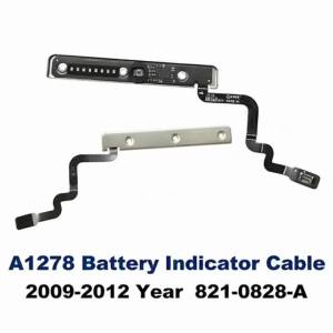 MacBook Pro 13 "A1278 Pin Laptop Đèn Báo Ngủ Ban Cáp Cảm Biến Chính Hãng 821-0828-A Cho 2009-2012 Mẫu