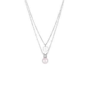 Double Layer Pearl Necklace Luxury Minimalist Womens Creative Cultural Neck Chain Korean Drama Main Female Role Jewelry