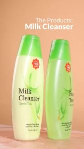 Viva Milk Cleanser Green Tea 100ml Halal BPOM Original