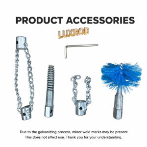 High Efficiency Flexible Pipe Cleaning Tool Set with Complete Attachments Drain Unclogger for Multi-Scenario Drainage Use