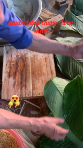 Khuôn bánh chưng thông minh gỗ xoan - size 12cm đến size 16cm - Khuôn bánh chưng đẹp - Phụ kiện hỗ trợ gói bánh chưng