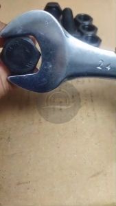 BAUT MUR BAJA KUNCI 24 M16 X 75 FULL DRAT PANJANG 75CM 75 CM BAUD HTB GRADE 8.8 HITAM M16X75 16X75 16 X 75 DIAMETER DRAT 16MM PITCH DRAT 2.0 skrup