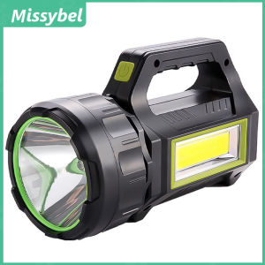 New Solar Powered LED Flashlight Solar Powered Charging Camping Light Portable Light Multi functional Searchlight with 7 Adjustable Modes Waterproof Bright Camping Light High Brightness Flashlight