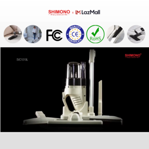 Máy Hút Bụi Cầm Tay Không Dây SHIMONO SVC-1019L Cực Êm Công Nghệ Hút Lốc Xoáy ProCyclone 4 Đầu Hút