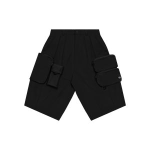 Xpx Zhou Baihao Military Style Multi Pockets Loose Shorts Casual Loose Shorts Fashionable Youthful Straight Leg Workwear