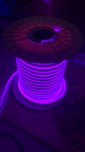 AceDeal Bluetooth RGB LED Strip Light Smart Control Change Color Sync Music Dimming Brightness SMD2835 120Leds/M IP67 Waterproof Indoor Outdoor Neon Sign Flexible Ribbon Neon Rope