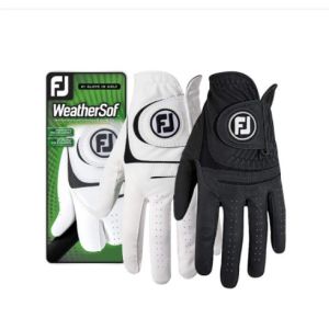 Athesoo Golf Glove 1 Pcs Mens Gloves WeatherSof Left Hand Right Hand Micro Soft Fiber Breathable Golf Gloves Men
