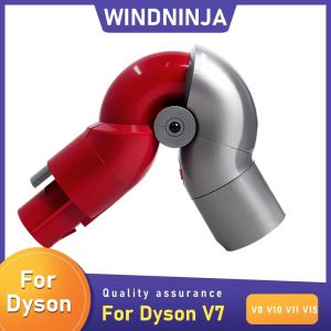 Quick Release Top Bottom Adapter For Dyson V7 V8 V10 V11 V15 Vacuum Cleaner Part Low Reach Adaptor Spare Parts Accessories