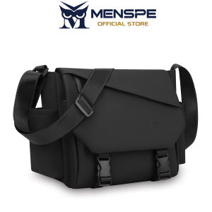 MENSPE Mens Shoulder Bag Waterproof Messenger Bag Fashion Travel Bag Business Bag Phone Bag Large Capacity Cross Body Bag Lightweight Casual Bag Leisure Sport Street Bag for College Student