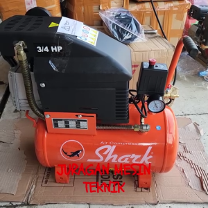 Mesin Kompresor Oli Shark 3/4 HP 25 Liter MZ 0725