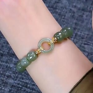 🔥B.two👍Natural Beaded Bracelet Women Bracelet Lucky Peanut Bracelet For Women Luxury Retro Bracelet Beads