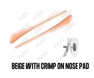 FVDC SET RB LEG COVER AND CRIMP ON NOSEPADLEG SLEEVES SOCKS AND NOSE PAD/NOSE PIECE REPLACEMENT - REPAIR CRIMP ON NOSEPAD