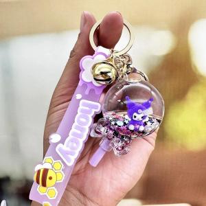 Takara Tomy | Colorful Liquid Quicksand Keychain Pendant Cute Lollipop Drift Bottle Backpack Pendant A Birthday Gift For Girlfriend