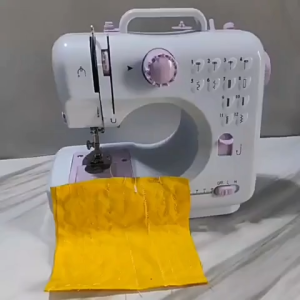 Sewing Machine 12 Stitches Sewing Portable Heavy Duty Multifunctional Household Home Mini Electric Sewing Machine High Speed with Foot Pedal Motor