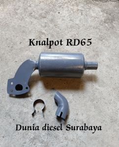 KNALPOT MESIN DIESEL KUBOTA RD65