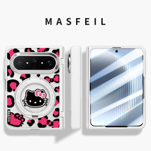 MASFEIL | Magnetic Stand Pink Leopard Full Protection Shockproof Case for Huawei PuraXMax