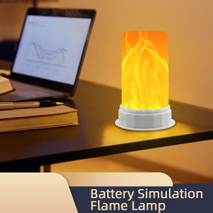 LED Flame Light Halloween Flameless Candle Battery model Light DC 5V Rechargeable Dimmable Night Light Yard LED  Festival decora