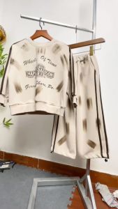 Bộ nỉ bé trai và bé gái cổ tròn 5-12 tuổi chữ MAPLET vải dày dặn dáng khỏe khoắn thời trang