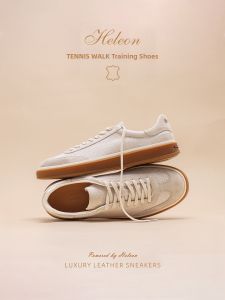 HELEON | Breathable Flax Canvas Trainer Shoes