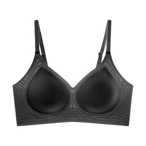 MiiOW | เสื้อชั้นในไร้โครงเนื้อนุ่ม ระบายอากาศได้ดี ทรง V สำหรับผู้หญิง ฤดูร้อน 2025 ไร้ตะเข็บ ทรงเสริมหน้าอก ไร้โครง เสื้อชั้นในแบบบาง